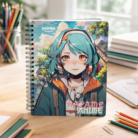 CUADERNO 150H ESP GDE ANIME POINTER (NB1503-DIN-2025) BTS25