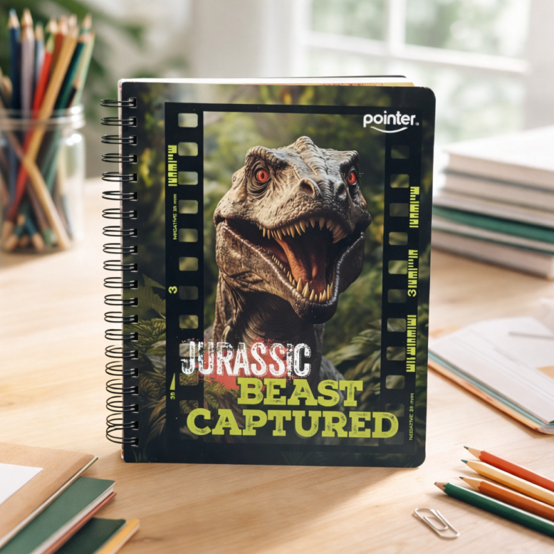 Cuaderno 150H Esp Gde Dinosaurios Pointer (Nb1503-Din-2025)