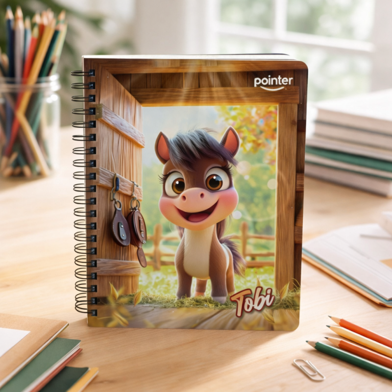 CUADERNO 80H ESP GDE MASCOTAS POINTER NB7856-MAS-2026