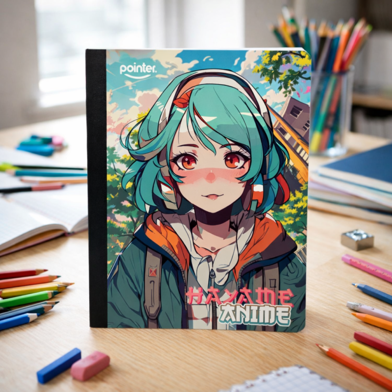 CUADERNO 100H COSID GDE ANIME POINTER (80235-ACG-2025) BTS25