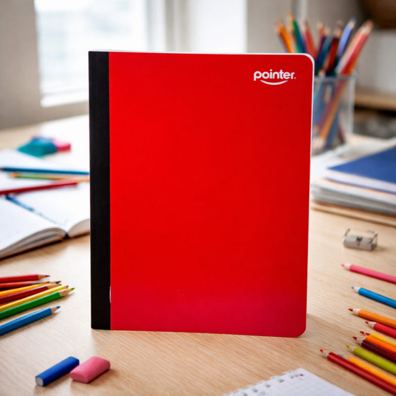 CUADERNO 100H COSID GDE UNICOLOR POINTER 80235-PL-BTS 26