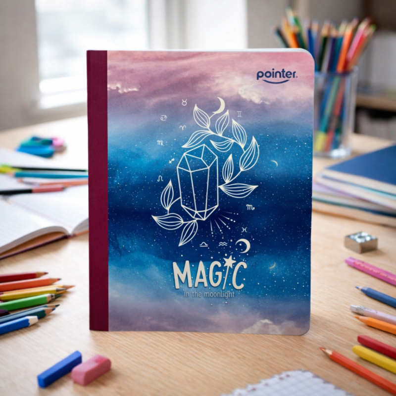 PAQUETE 6 CUADERNOS 100H COSID GDE COSMO POINTER