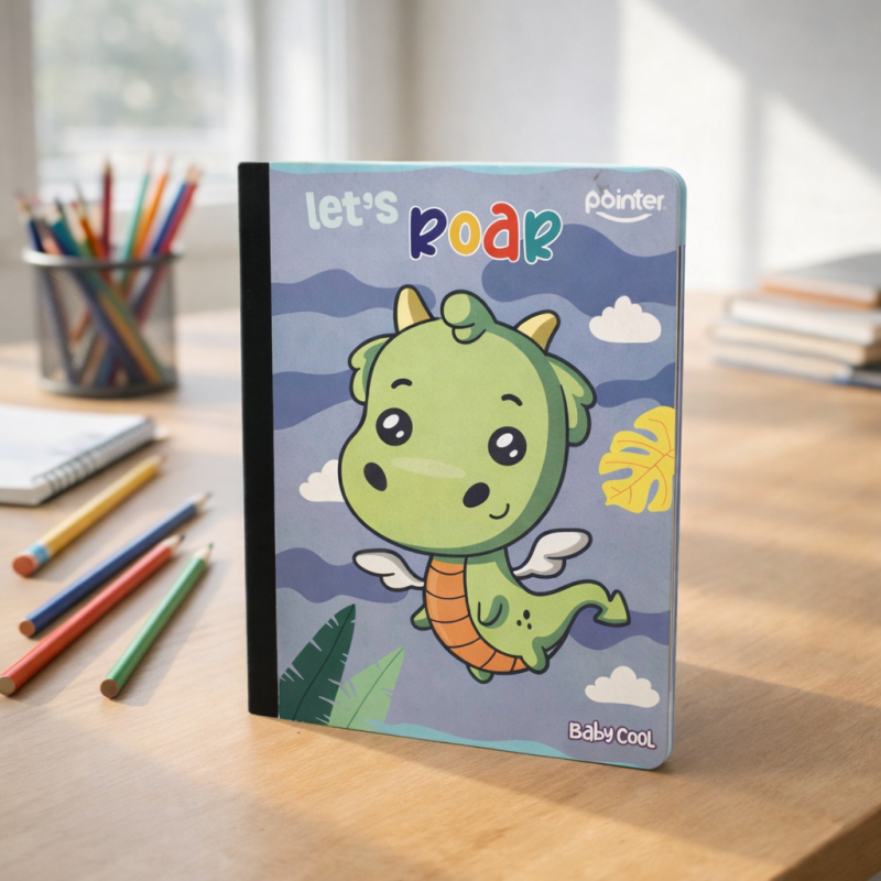 CUADERNO 50H COSIDO BABY COOL (80235-50S-BB-2024)