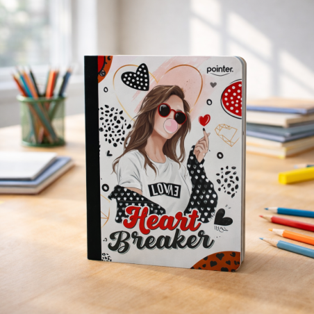 CUADERNO COSIDO PEQ GIRL SELFIE (80234-GRL-2024)