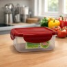 TAZON CLICK CLAK RECT TR (17 OZ/475 ML) ROJO CHEF