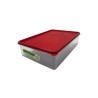 TAZON RECTANGULAR GIGANTE TR (97 OZ) ROJO CHEF
