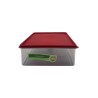 Tazon Rectangular Gigante Tr (97 Oz) Rojo Chef