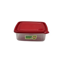TAZON CUADRADO MEDIANO TR (5 TZ/1.2 L) ROJO CHEF