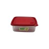 TAZON CUADRADO MEDIANO TR (5 TZ/1.2 L) ROJO CHEF