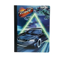Cuaderno grande Pointer diseño carros – Ideal para clases y tareas