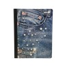Cuaderno grande 100 hojas cosido Jeans Pointer | Escolar resistente