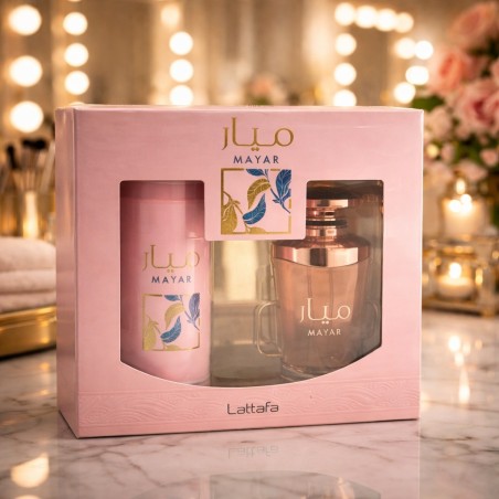 Estuche Mayar Lattafa Perfume + Spray – Fragancia elegante y set completo
