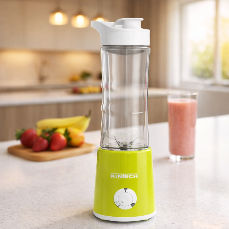 Mini Licuadora Portatil 600 Ml Kintech (A414-Bl712)