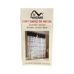 Cortinero Metal 120-215Cm 4Home(Cz-114-2)