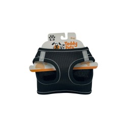 Pechera para perro TEDDY PET negra talla M | Arnés cómodo y seguro