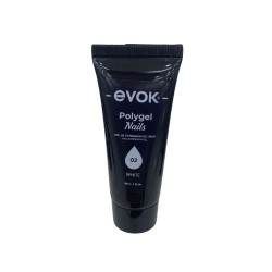POLIGEL UÑAS WHITE 30ML EVOK(EV-GE005-W)