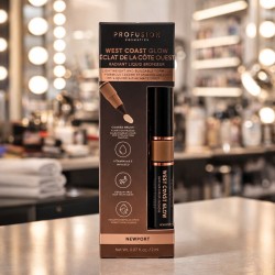 Bronzer líquido Profusion West Coast Newport | Bronceador facial glow natural
