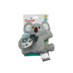PELUCHE PORTA CHUPETES + CHUPETE GENIAL (GN-YT425)