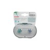 SET CHUPETE SILICONA (2 PZAS) GENIAL (GN-9316B)