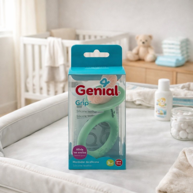 MORDEDOR DE SILICONA (1 PZA) GENIAL (GN-S5201P)