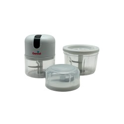 PICADORA ELÉCTRICA RECARGABLE (3 RECIPIENTES) GENIAL (GN-FP1