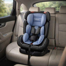 Porta Bebé Carro Azul Genial (Bcs-Blue-01)