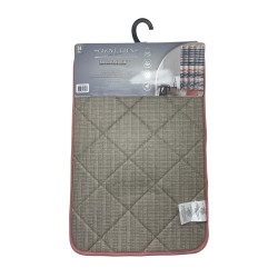 SET CORTINA ALFOMBRA BAÑO 14PCS 40X60(SCRS47826)