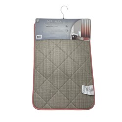 SET CORTINA ALFOMBRA BAÑO 14PCS 40X60(SCRS47828)