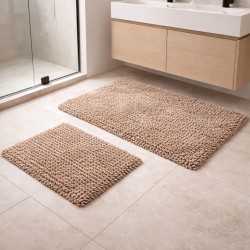 ALFOMBRA BAÑO 2PCS CHENILLE(SRS47838PA)