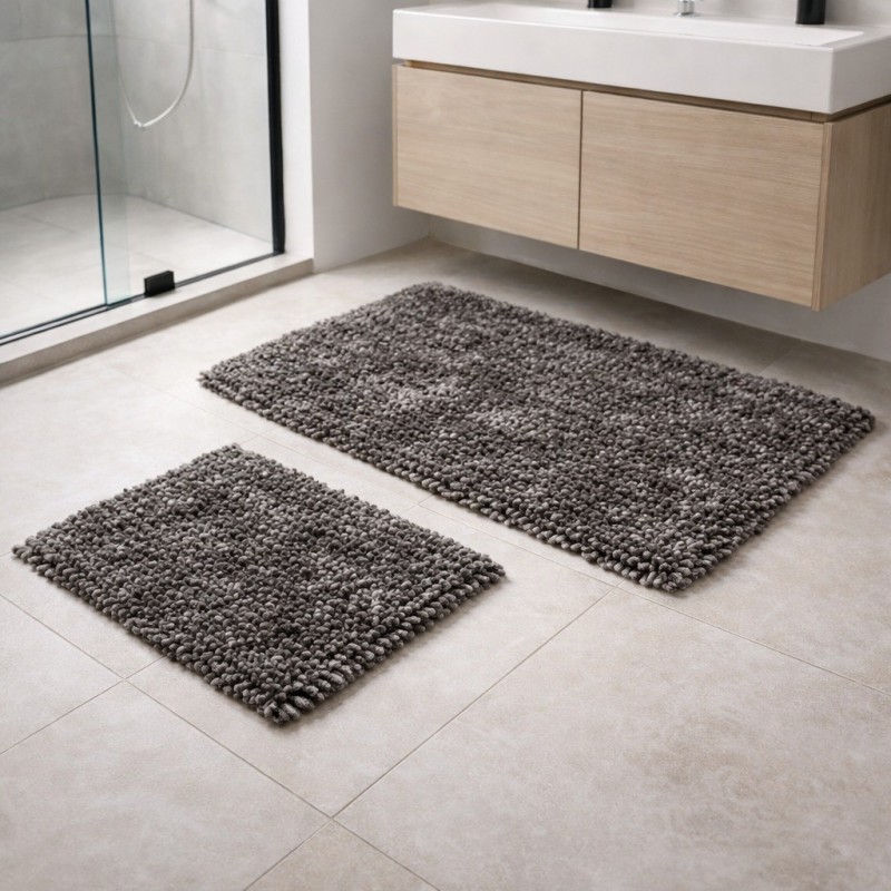 ALFOMBRA BAÑO 2PCS CHENILLE(SRS47839PA)