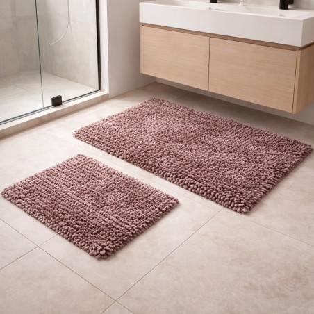 ALFOMBRA BAÑO 2PCS CHENILLE(SRS47848PA)