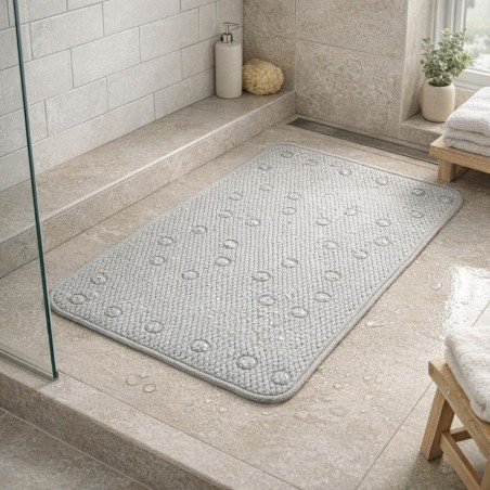 ALFOMBRA BAÑO PVC 43"X70"BENELI HOME (DKHD-51)