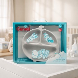 PLATO SILICONA BEBE (GN-WHC1)