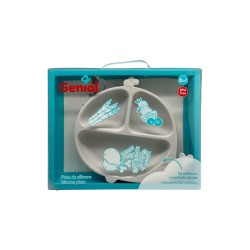 PLATO SILICONA BEBE (GN-WHC1)