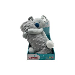 SET REGALO BEBÉ (MANTA + PELUCHE) GENIAL (GN-YT2502)
