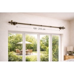 Cortinero Metal 120-215Cm 4Home(Cz-114-2)