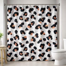 Cortina 4Home Baño Flamencos 13Pcs 180X108Cm (Sc-S1705F)