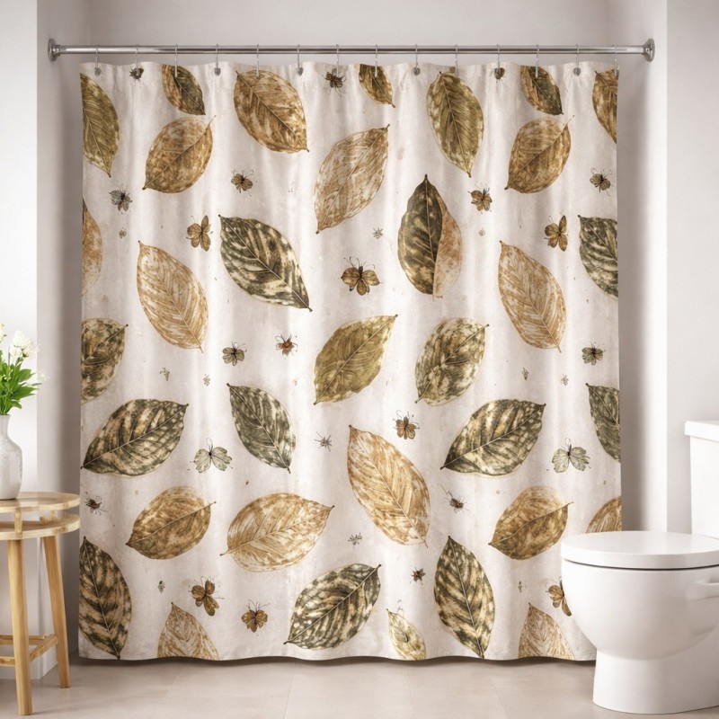 Cortina 4Home  Baño 170X180Cm (A151-Sc27206C)
