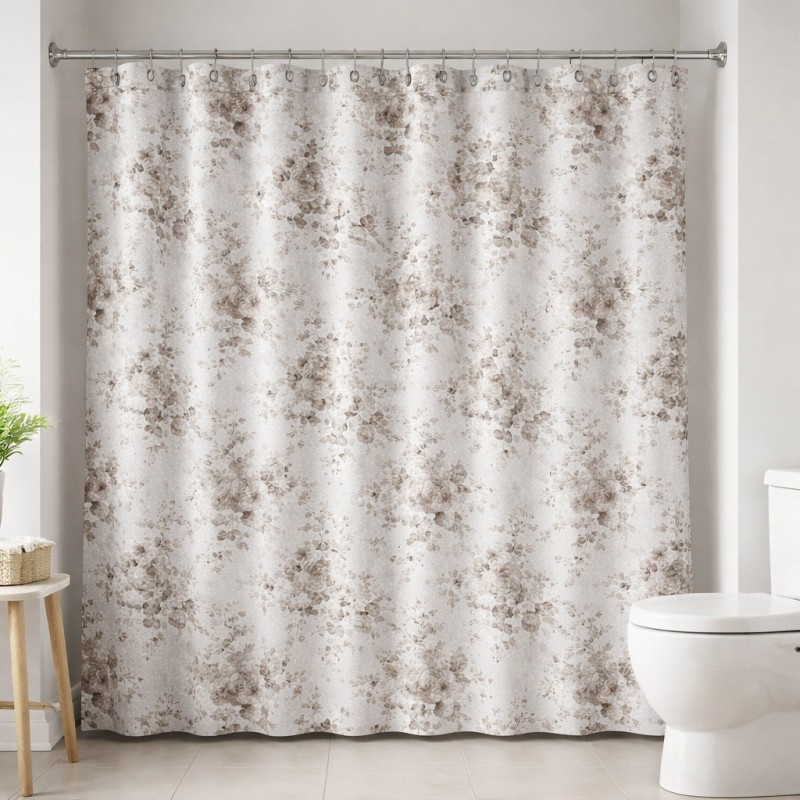 CORTINA BAÑO 14PCS 70X72(SCS50018)