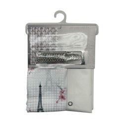 CORTINA BAÑO 14PCS 70X72(SCS50019)