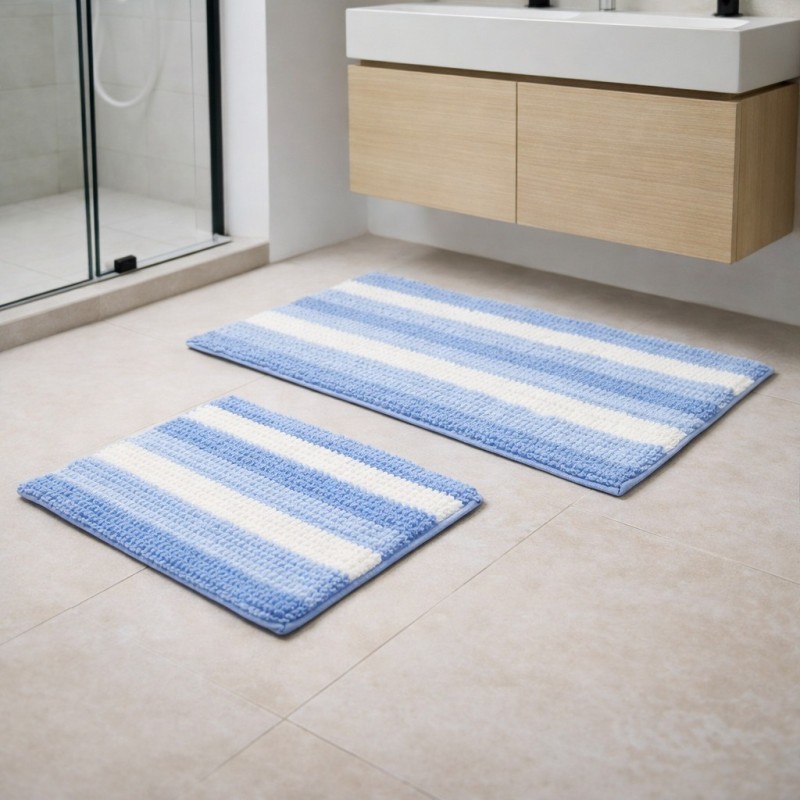 ALFOMBRA BAÑO 2PCS SERENITY(SRS51320)