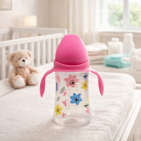 BIBERON CUELLO ANCHO ASAS (250ML/8OZ) GENIAL (GN-FB102)