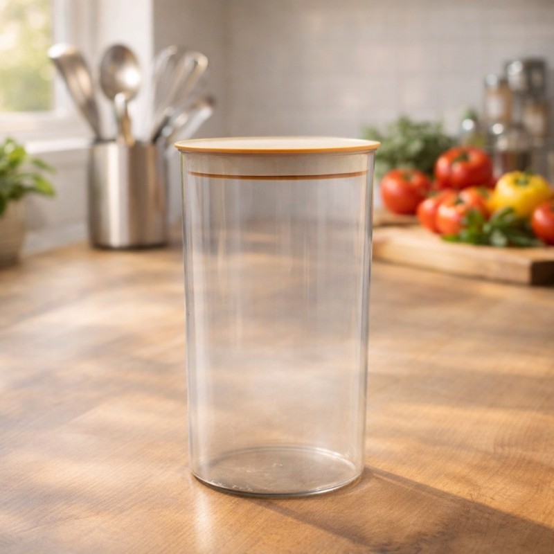 ENVASE REDONDO 10.5X19CM BENELI HOME (DKHR-1760)