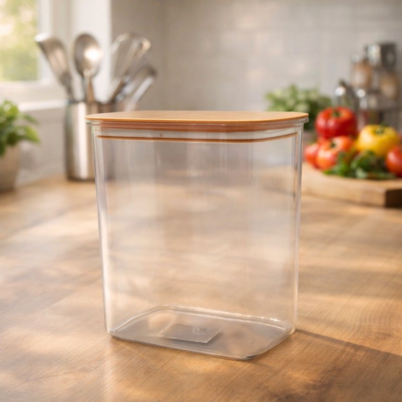 ENVASE CUADRADO 2100ML BENELI HOME (DKHR-1763)