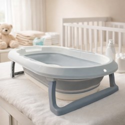 BAÑERA PLEGABLE TERMÓMETRO GENIAL (GN-BT-GR)