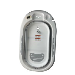 BAÑERA PLEGABLE TERMÓMETRO GENIAL (GN-BT-GR)