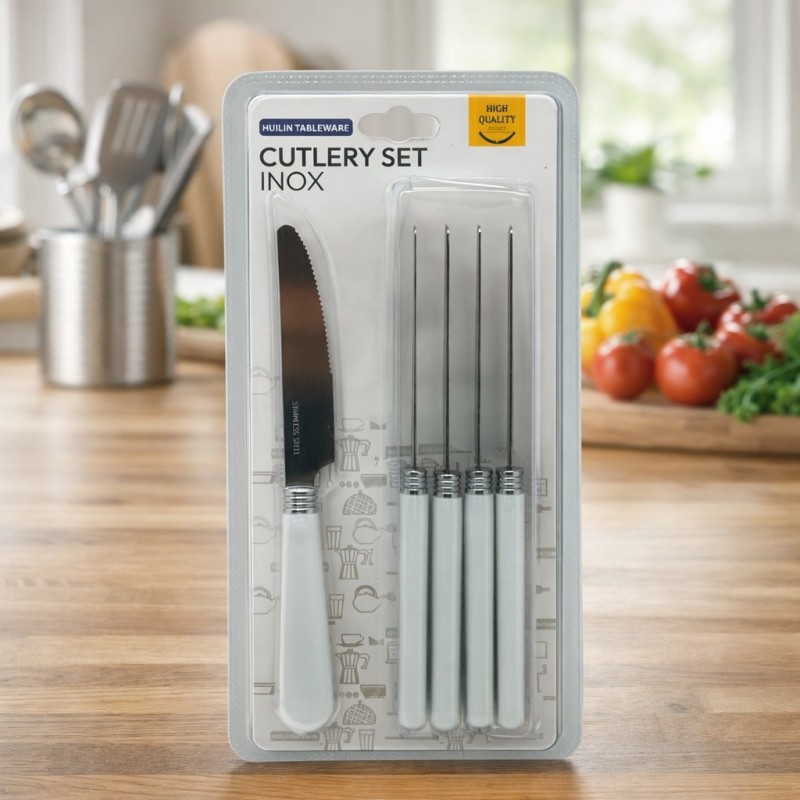 SET CUCHILLOS MANGO BENELI HOME (DKHR-1619)