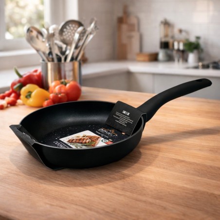 SARTEN COCINA ALUMINIO 18CM NEGRO BENELI HOME (DKHR-2356)