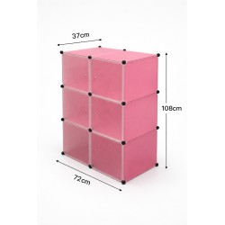 Guardarropa Rosa 74X37X110 Trends(Hw-2235874-39)