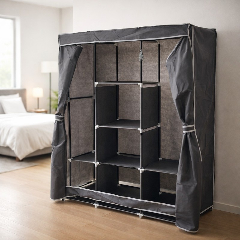 Armario Tela Triple 118X45X169Cm 4Home(80206-1)